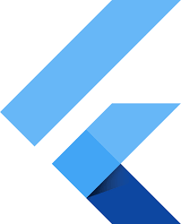 Flutter logo image for mobile app development