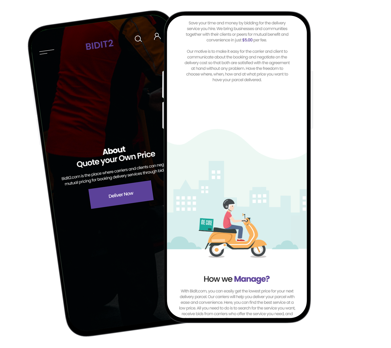 Image of case study showing successful app development project