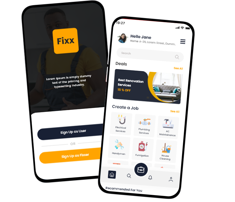 Image of case study showing successful app development project
