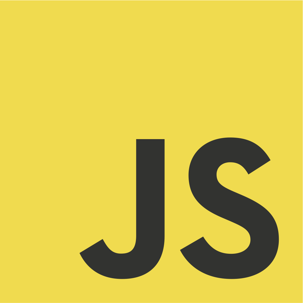Image of JavaScript programming language logo for software development