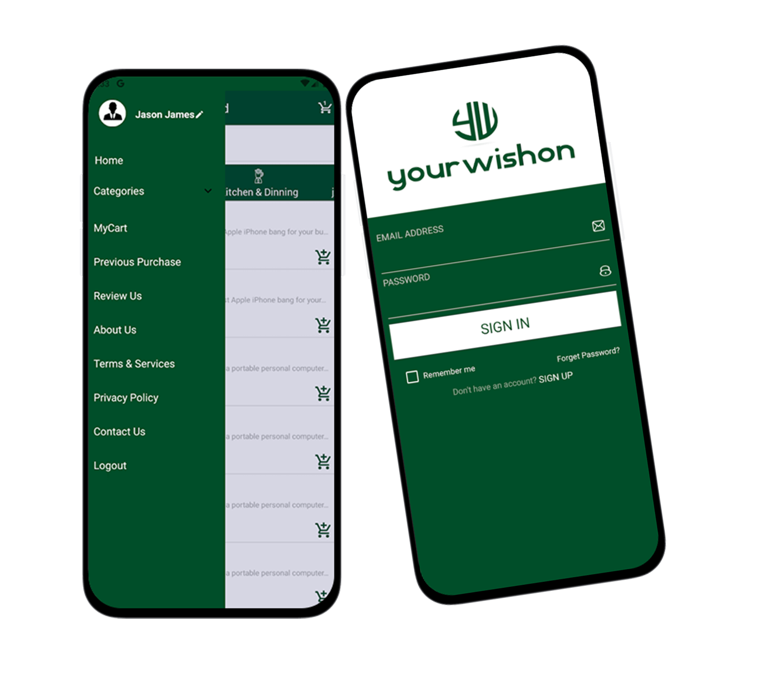 Screenshot of The App Founders' software development portfolio project
